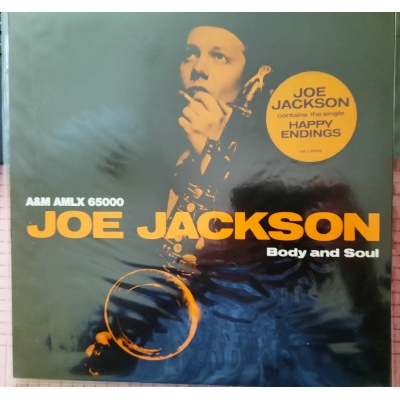  Joe Jackson ‎– Body And Soul (Zeer goede staat, hoes VG+ en vinyl VG+) AMLX 65000